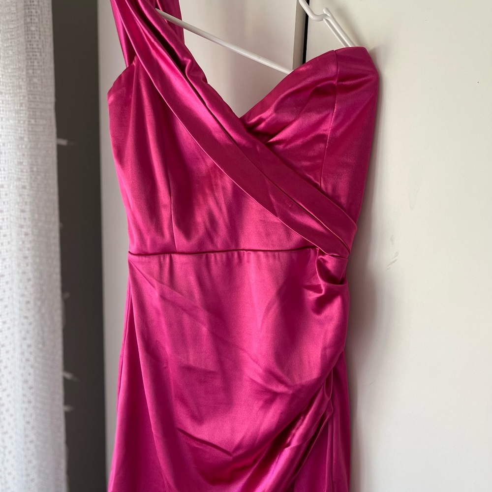 Pink party dress